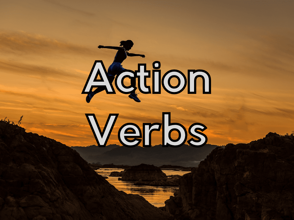 actions verbs for ESL teachers resources