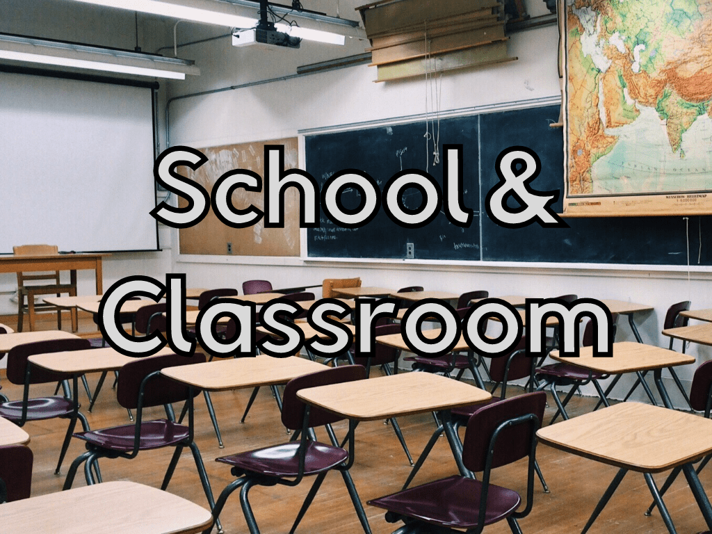 school and classroom for ESL teachers