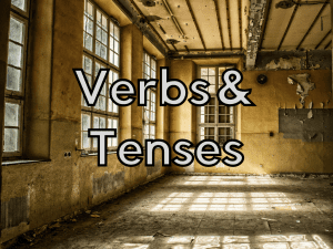 verbs tenses for ESL teachers