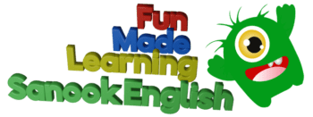 Sanook English learning made fun logo