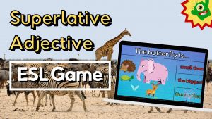 superlative adjective ESL game video
