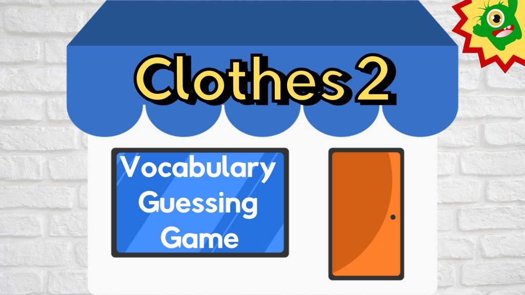esl clothes vocabulary video