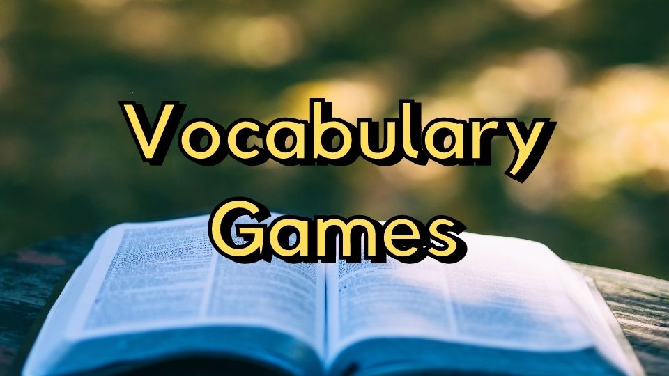vocabulary esl classroom games